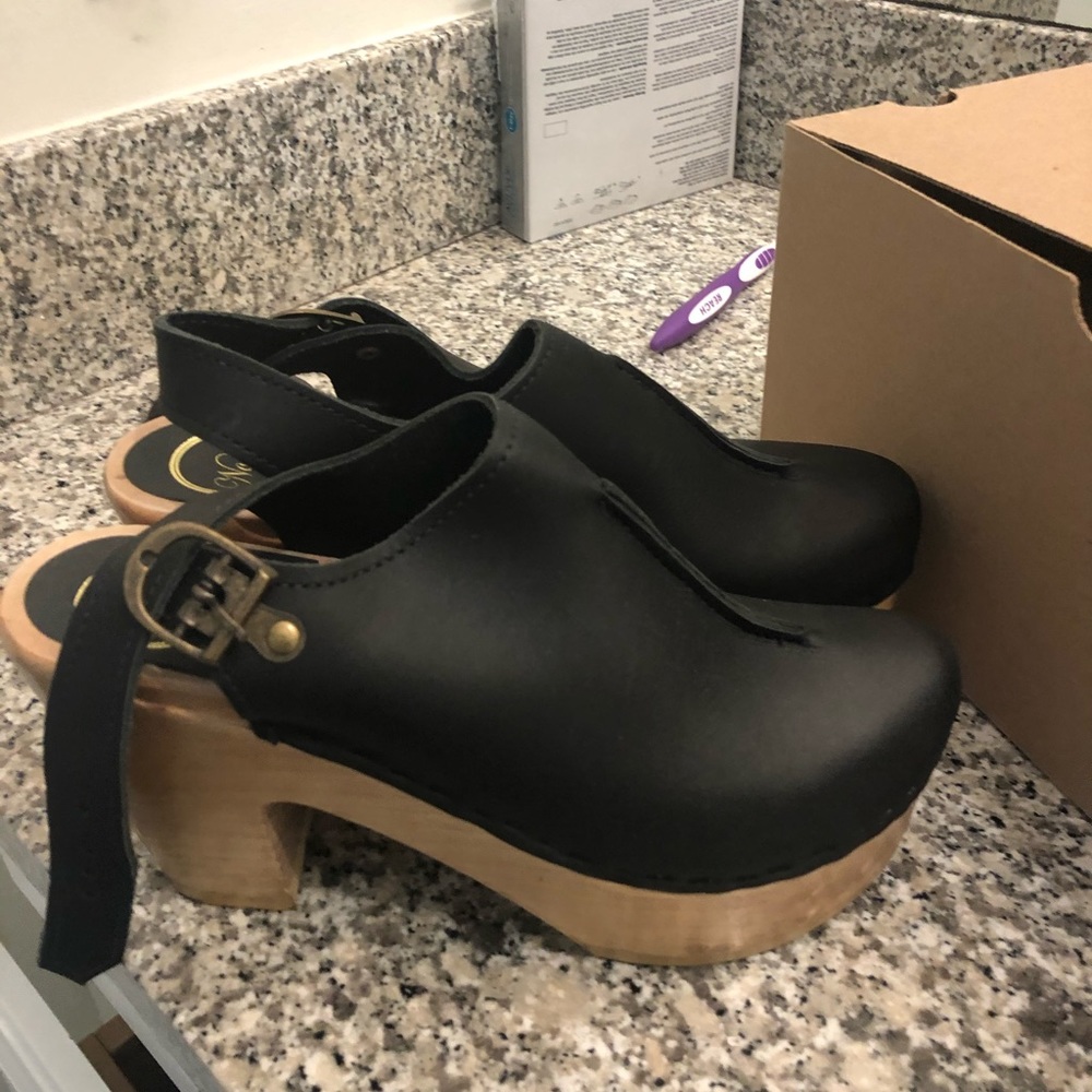 Number 6 clogs